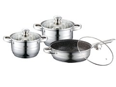 Set vase inox 6 piese PH 15792